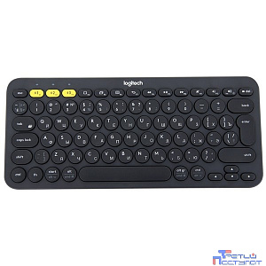 920-007584 Logitech Клавиатура K380 Dark Grey Wireless Bluetooth RTL, Multi-Device