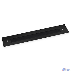 Cabeus JD04B-BK Щеточный кабельный ввод для настенных шкафов SH-05F, WSC-05D, напольных шкафов SH-05C, ND-05C, цвет черный (RAL 9004)
