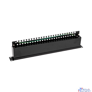 Rexant (02-0041) Панель коммутационная 19", 1U, 24 порта, STP, RJ-45, CAT 5e PRO