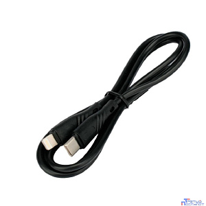 Cablexpert Кабель USB2.0  Lightning/Type-C, 2.1А, 20Вт, PD, медь, Mobile1, 1м, черный, коробка (CCB-USB2-CMAPO1-1MB)
