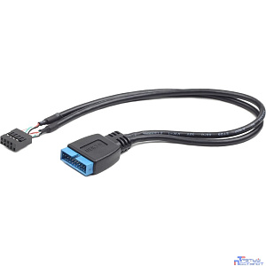 Cablexpert Внутренний USB2 - USB3 кабель, 9pin/19pin, 0.3m (CC-U3U2-01)