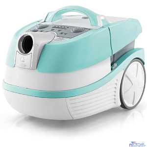 BOSCH BWD420HYG  Пылесос, контейнер, 2000 Вт, белый/голубой