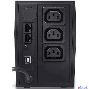 PowerCom Raptor RPT-600AP ИБП {600 ВА/ 360 Вт, AVR, USB, RJ11/RJ45, 3 xC13 с резервным питанием} (792803)