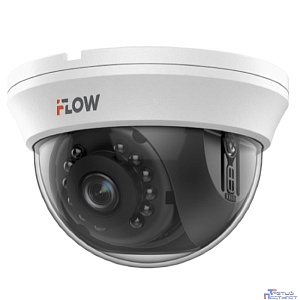 iFLOW F-AC-1421(2.8mm) Eco 2Мп внутренняя купольная HD-TVI камера с ИК-подсветкой до 20м