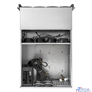Exegate EX292552RUS Серверный корпус ExeGate Pro 4U660-HS24 <RM 19", высота 4U, глубина 660, БП 600ADS, 24xHotSwap, USB>