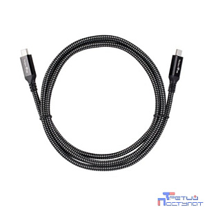 Telecom <TUS840-1.5M> Кабель/ Кабель USB4 TypeCM/CM 8K@30Hz, 40GBps, PD 240W, медь 1.5м