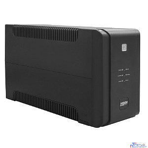 ИБП HIDEN EXPERT ULS2000E 2000ВА/1200Вт {Линейно-интерактивный,4xSchuko+2xIEC C13 LED, USB, встроенные АКБ 2x12B/9Ач}