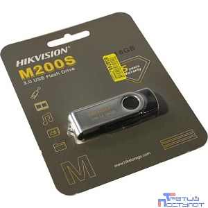 Hikvision USB Drive 16GB M200S HS-USB-M200S/16G USB2.0, черный