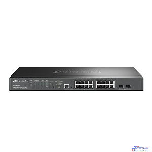 TP-Link SG3218XP-M2 Управляемый коммутатор Omada уровня 2+ с 16 портами 2,5 Гбит/с (8 портов PoE+) и 2 портами SFP+