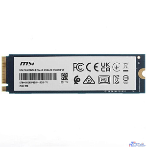Твердотельный накопитель SSD MSI M.2 2280 500GB SPATIUM M450 V1 S78-440K380-P83