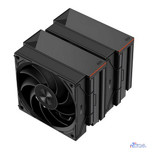 Кулер для процессора/ PCCooler RZ620 BK (260W, 4-pin PWM, 157.5mm, Al/Cu, 6x6mm, 1x120mm, 86.73CFM, 32dBA, 2200RPM, S: 1851/1700/1200/115X, AM5/AM4, black)