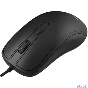 Philips  Проводная Мышь SPK7214, 4 кноп., USB 2.0, 800-1600dpi, Чёрный