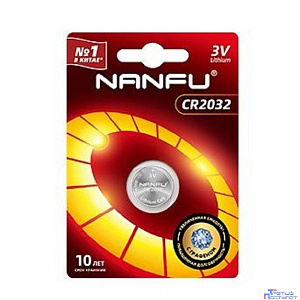 Nanfu Батарейка щелочная 2032 (1шт.)