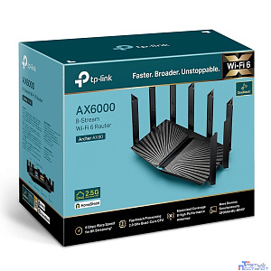 TP-Link Archer AX80(RU) Двухдиапазонный роутер Wi-Fi AX6000 с портом WAN/LAN 2,5 Гбит/с и поддержкой Mesh