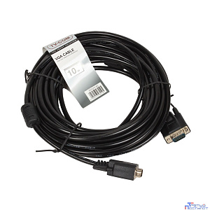 TV-COM Кабель соединительный SVGA (15M/M) 10m 2 фильтра (QCG120H-10M) [6939510844184]