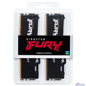 Kingston Fury Beast KF564C32BBEAK2-32 DDR5 - Kit 2х16ГБ 6400МГц, DIMM, KF564C32BBEAK2-32