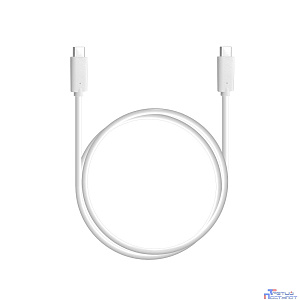 Bion Кабель для зарядки USB Type-C - USB Type-C (CM/CM), 3A, 60W, USB 2.0, 1 м, белый [BXP-CCP-USBC-CMCM-1M-W]