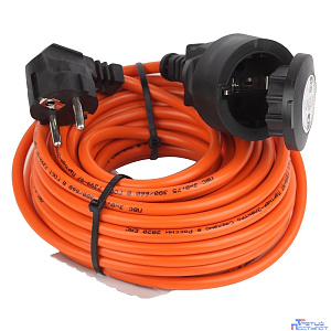 ЭРА Б0046811 Удлинитель силовой UPx-1e-3x0.75-20m-IP44 в бухте c/з 1 гн 20м ПВС 3х0.75