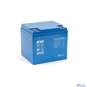АКБ LiFePo4 БАСТИОН Skat i-Battery 12-40 12В / 40Ач, гарантия 5 лет (649)
