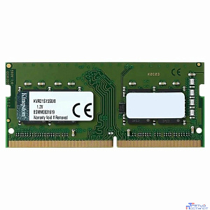 Kingston DDR4 SODIMM 8GB KVR21S15S8/8 PC4-17000, 2133MHz, CL15