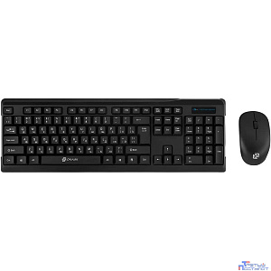 Клавиатура + мышь Oklick 230M  Black, USB, беспроводные [412900]