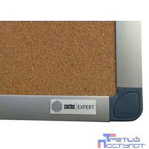 Cactus CS-CBD-90X120 Демонстрационная доска, пробка/алюминий пробковая 90х120см алюминиевая рама коричн.