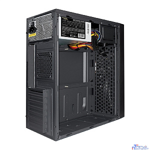 Exegate EX299317RUS Корпус Miditower ExeGate AA-440-UNS350 (ATX, БП UNS350 с вент. 12см, 2*USB, аудио, черный)