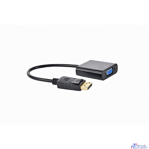 Cablexpert Переходник DisplayPort - VGA A-DPM-VGAF-02, 20M/15F, кабель 15см, пакет