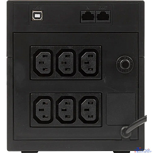 PowerCom Raptor RPT-2000AP ИБП {Line-Interactive, 2000VA / 1200W, Tower, 6 xC13, USB} (295843)