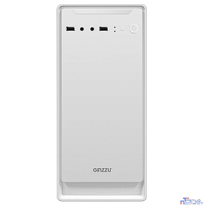Ginzzu B185 White  2*USB 2.0,AU