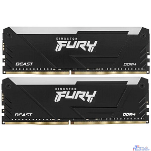 Kingston DDR4 DIMM 32GB Kit 2x16Gb KF432C16BB12AK2/32 PC4-25600, 3200MHz, CL16, RGB