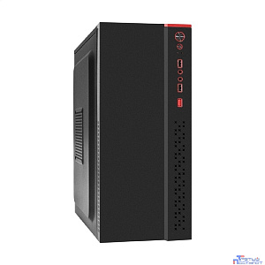 Exegate EX298136RUS Корпус Miditower ExeGate AA-443-AA350 (ATX, AA350 8 см, 2*USB+HD Audio, черный)