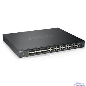 ZYXEL XS3800-28-ZZ0101F L2+ коммутатор Zyxel XS3800-28, 4xRJ-45: 1/2,5/5/10G, 8xCombo (SFP: 1/10G, RJ-45: 1/2,5/5/10G), 16xSFP+, 2 источника питания AC
