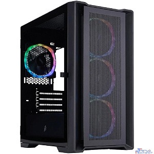 1STPLAYER TRILOBITE T4 MESH ARGB Black / mATX / 4x120mm ARGB fans / T4-BK-4FS7