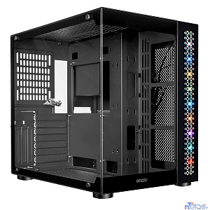 Ginzzu V501 закаленное стекло 1*USB 3.0,1*USB 2.0, AU ATX