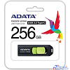 A-DATA Flash Drive 256GB Type-C UC300 ACHO-UC300-256G-RBK/GN USB3.2 черный/зеленый
