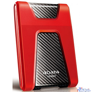 A-Data Portable HDD 1Tb HD650 AHD650-1TU31-CRD {USB 3.1, 2.5", Red} Противоударный Slim