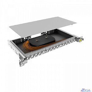 NTSS Кросс 19" NTSS PREMIUM выдвижной, предсобранный 1U, 8 портов FC/UPC, 50/125 мкм, (сплайс, пигтейлы, кдзс, планки, адаптеры) NTSS-RsFOB-PM-1U-8-FC/U-50-SP1.5G2A