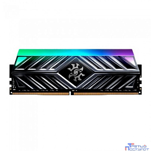 A-data DDR4 16GB UDIMM, XPG SPECTRIX D41, 3200MHz CL16-20-20, 1.35V, RGB, Серый Радиатор