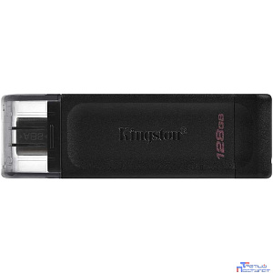 Kingston USB Drive 128Gb DataTraveler 70 Type-C DT70/128GB USB3.0 черный
