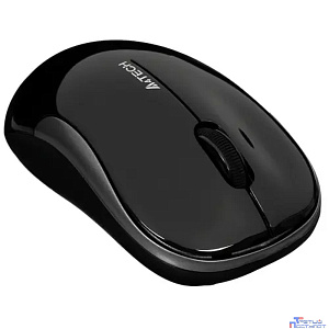 Мышь беспроводная A4Tech G3-300NS black (оптическая,  silent, USB, 2but, 1200dpi)(G3-300NS