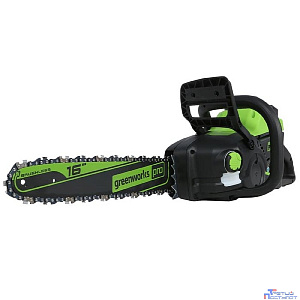 GreenWorks GD60CS25 Цепная пила аккумуляторная, 60V, 40 см, бесщеточная, 2500 Вт, без АКБ и ЗУ [2008907]
