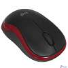 Мышь Wireless Logitech M185 черная/красная, оптическая, 1000dpi, 2.4 GHz/USB-ресивер (910-002633)