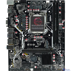 AFOX IH510D4-MA6-V2 (Socket 1200, mATX, H470, 2*DDR4(64Gb), VGA/HDM, 4*SATA3, 1*M.2, 1*PCIEx16/1*PCIEx1, 4*USB 2.0, 2*USB 3.0, 2 x PS/2, LAN 1*1G, RTL)