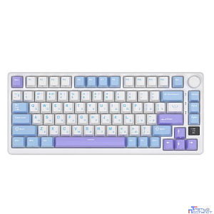 Клавиатура RK-M75 беспроводная Taro Milk, линейные свитчи RK Silver
