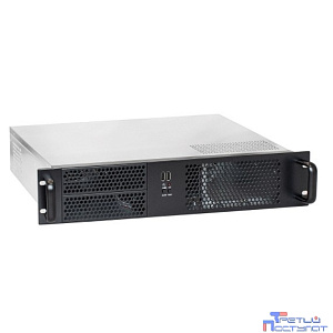 Exegate EX284980RUS Серверный корпус ExeGate Pro 2U650-08 <RM 19", высота 2U, глубина 650, БП 800ADS, 2*USB>