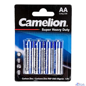 Camelion R 6 Blue BL-4 (R6P-BP4B, батарейка,1.5В)  (4 шт. в уп-ке)