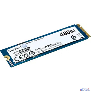 Накопитель SSD Kingston PCIe 4.0 x4 480GB SEDC2000BM8/480G DC2000B M.2 2280 0.4 DWPD