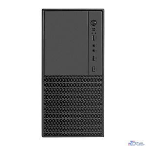 Exegate EX299403RUS Корпус Minitower ExeGate BAA-308M-AA500 (mATX, БП AA500 с вент. 8см, 2*USB, HD Audio, черный)
