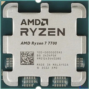 CPU AMD Ryzen 7 7700 OEM (100-000000592) {3.8GHz, Turbo 5,30GHz, AM5}